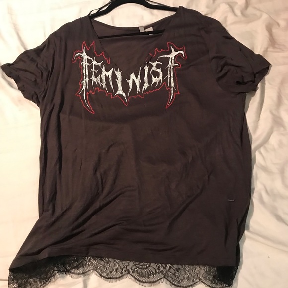 H&M Tops - HM Feminist shirt H&M Tops - HM Feminist shirt